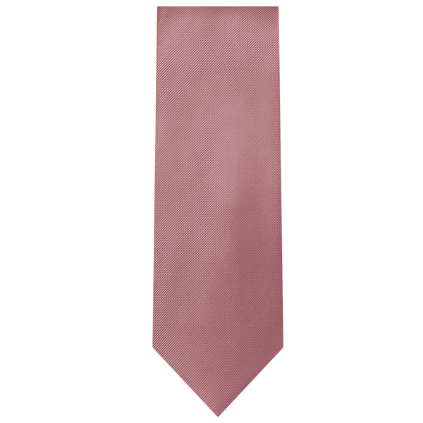 Silk Blend Solid Tie - Dusty Rose