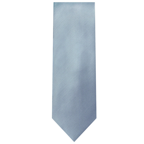 Silk Blend Solid Tie - Dusty Blue