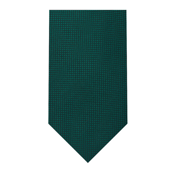 Men's Woven Subtle Mini Squares Neck Tie - Hunter Green