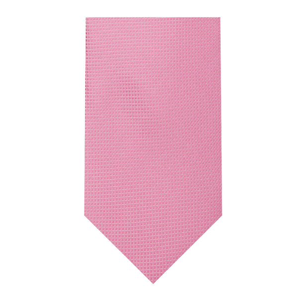 Men's Woven Subtle Mini Squares Neck Tie - Pink