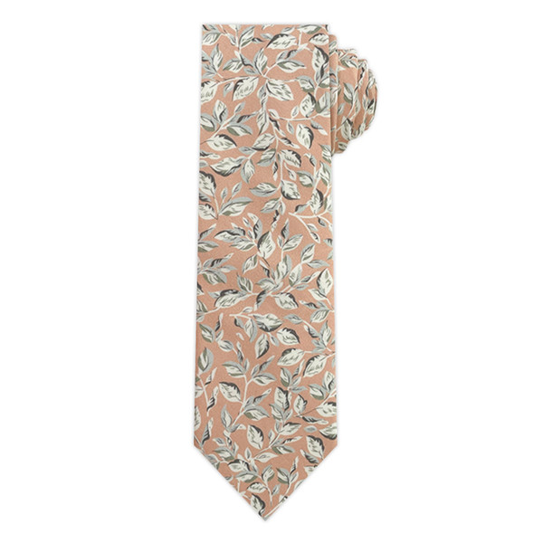 Garden Vines Tie - Pink