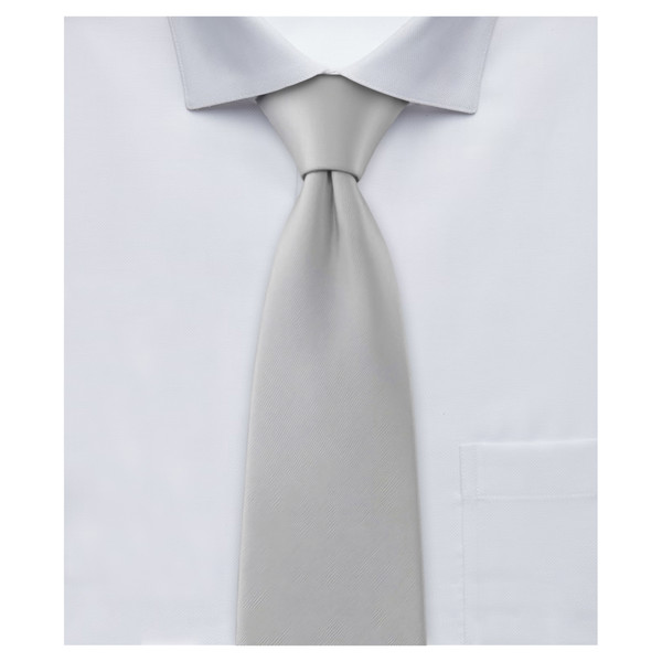 Solid Tie - Silver