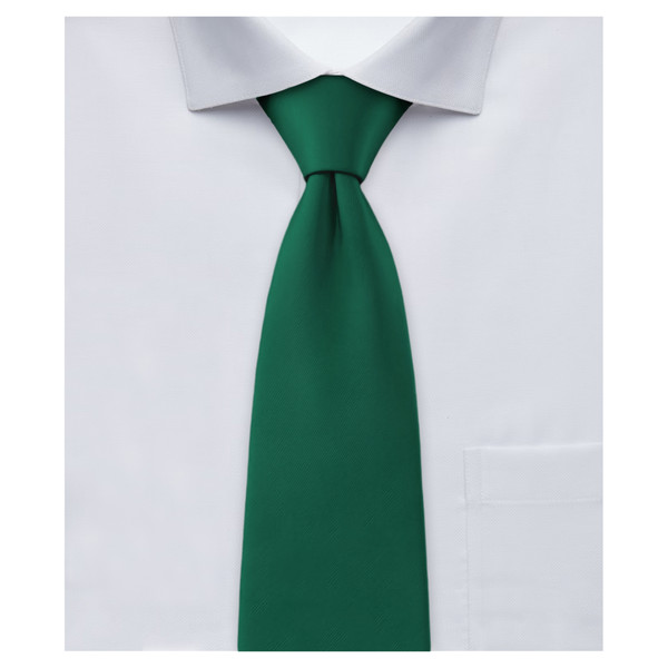 Solid Tie - Hunter Green