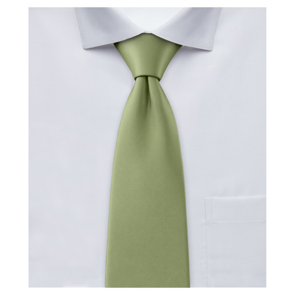 Solid Tie - Olive Green