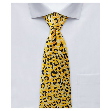 mens cheetah tie