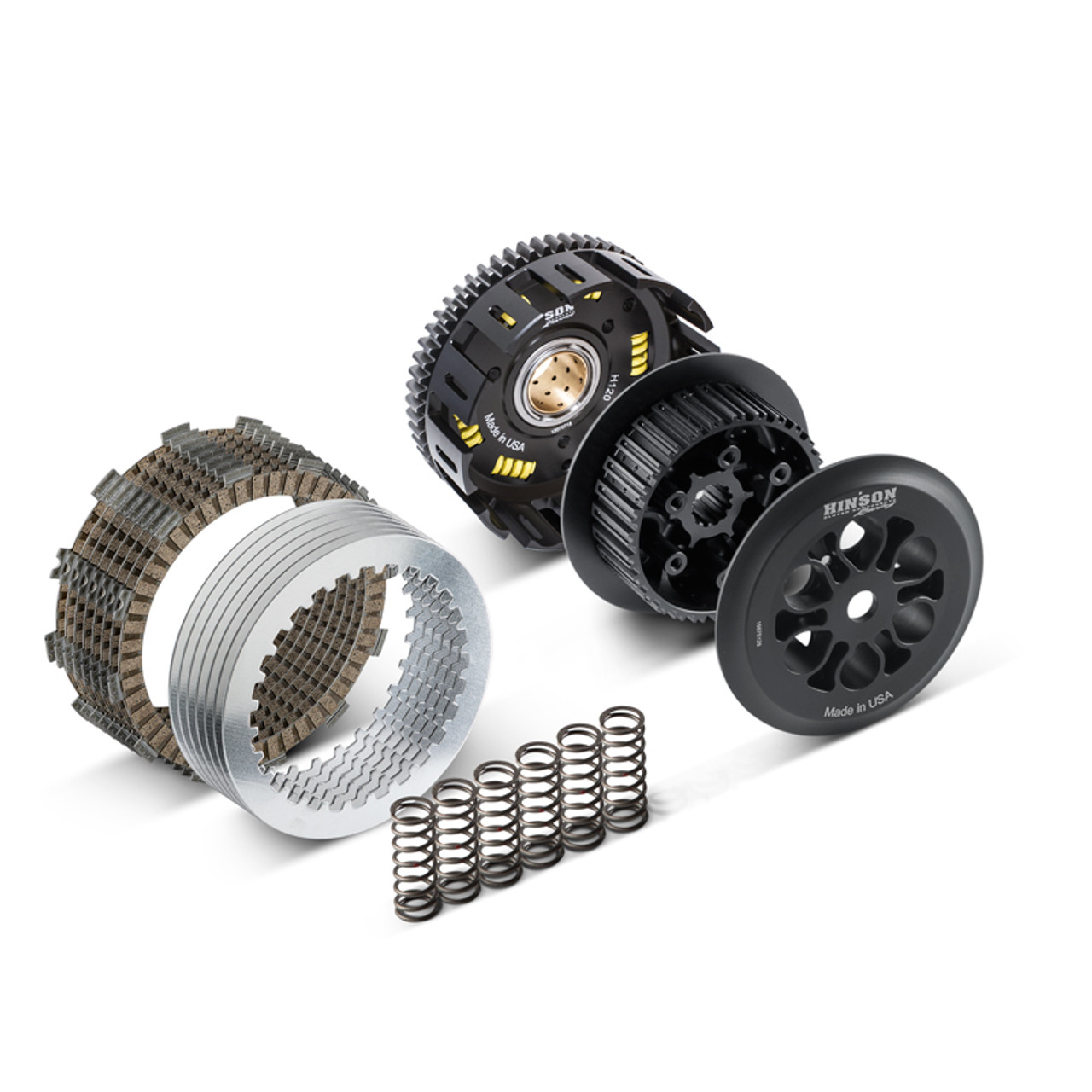 Hinson Racing Complete 8-Plate Billetproof Clutch Kit: 87-06