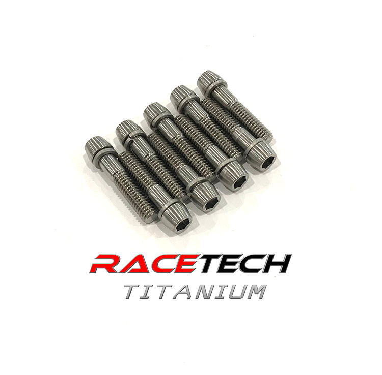 JJ&A Racing Axle Titanium Hub Pinch Bolt Kit (Banshee, Raptor, TRX450R