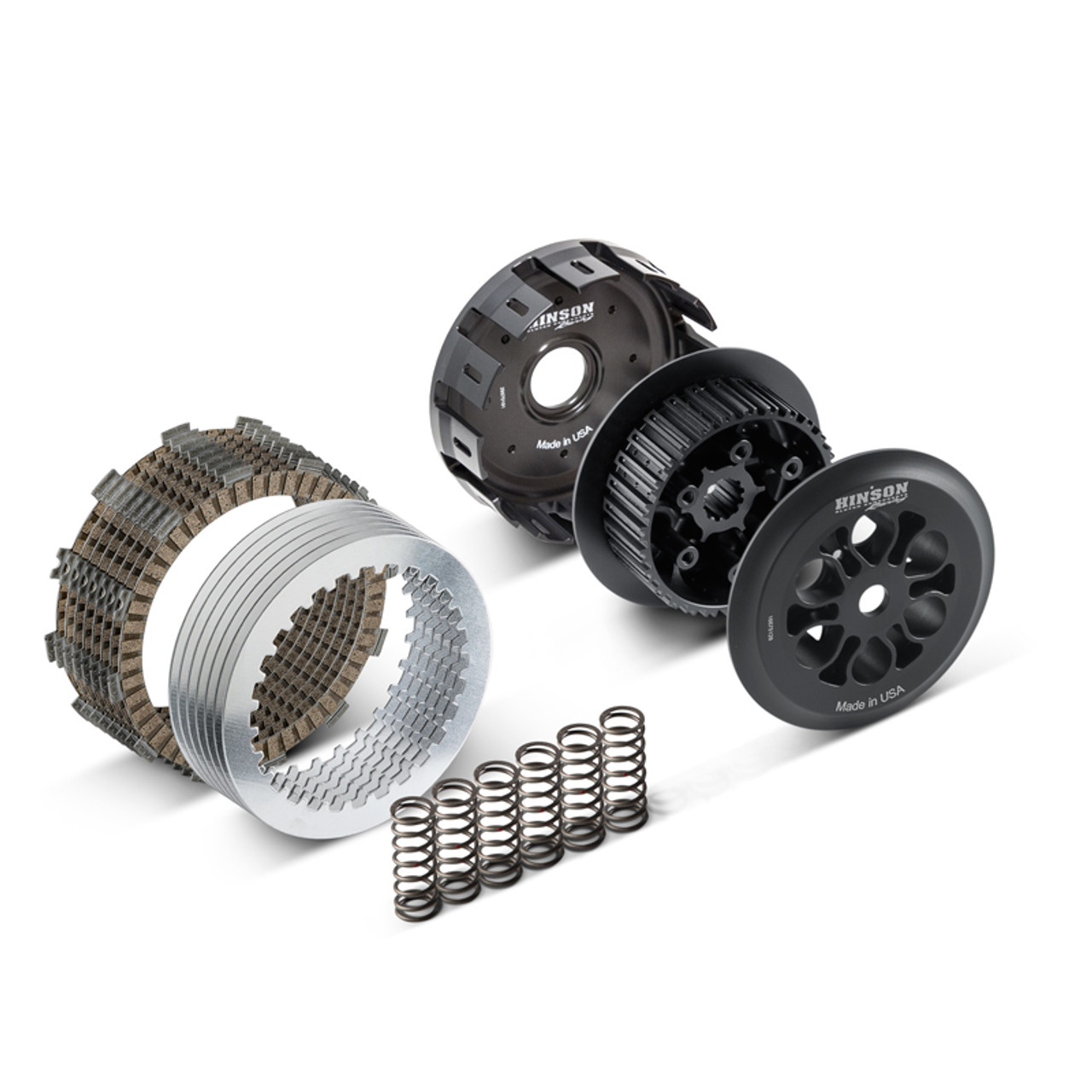 Hinson Racing Complete 8-Plate Billetproof Clutch Kit: 86-89 Honda TRX250R  / 85-86 Honda ATC250R