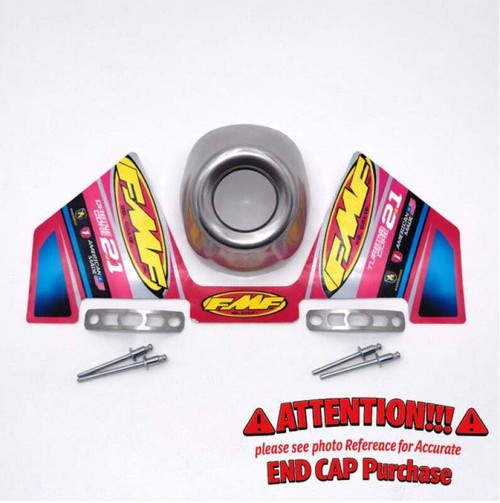 FMF Racing Turbinecore 2.1 Replacement S/S Rear Cone Cap-1.375In - 020521 Photo - Primary