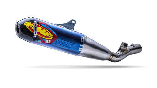 FMF Racing Honda CRF250R 14-17 TI Factory 4.1 RCT SO Muffler w/ Side Panel - 041527 Photo - Primary