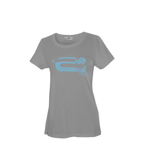 Gaerne G.Dude Tee Shirt Ladies Grey Size - Small - 4395-007-S User 1