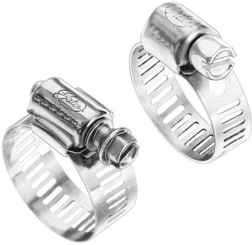 Gates Stainless Steel Clamp Size 6 (Fits Hose ID 1/4in to 3/8in Clamping Range 3/8i to 7/8in) - 32006