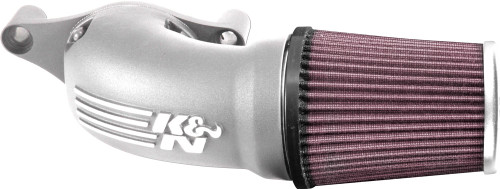 K&N 17-18 Harley Davidson Touring Models Performance Air Intake System Silver