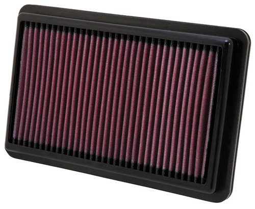 K&N Replacement Air Filter 10.188in O/S Length x 6.375in O/S Width x 1.063in H for 12 Honda Civic Si K&N Replacement Air Filter 10.188in O/S Length x 6.375in O/S Width x 1.063in H for 12 Honda Civic Si