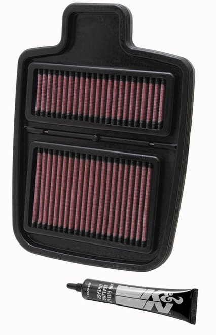 K&N Replacement Air Filter - 10.625in O/S L x 7.625in O/S W x .688in H for Arctic Cat K&N Replacement Air Filter - 10.625in O/S L x 7.625in O/S W x .688in H for Arctic Cat