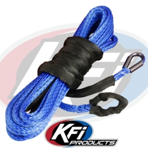KFI Synthetic Cable Extension 1/4 in. X 50 ft. Blue - SYN-EXT-B50