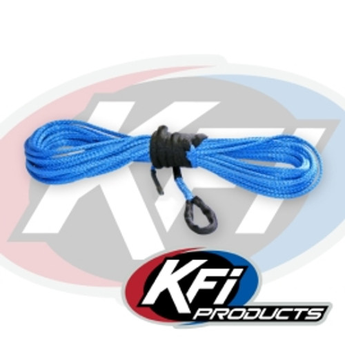 KFI Synthetic Cable 1/4 in. X 50 ft. Blue - SYN25-B50