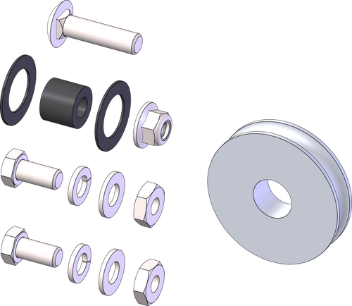 KFI Manual Lift Strap - P800286-R Photo - Primary