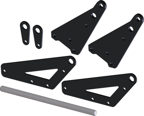 KFI Pro 2.0 Push Tube +6 in. Leveling Kit - 106326 Photo - Primary