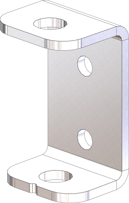 KFI Replacement Plow Foot Bracket - 105006-R Photo - Primary