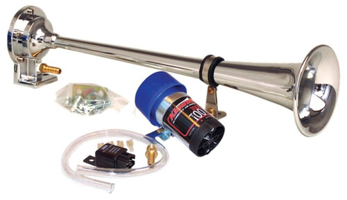 Kleinn Chrome Direct Drive Single Horn/ 13.5In - Chrome-Plated Spun Copper - 6127 Photo - Primary