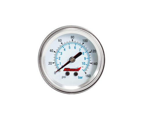 Kleinn Panel Mount/ Illuminated/ 160 PSI Single Needle Air Pressure Gauge - 1022 Photo - Primary