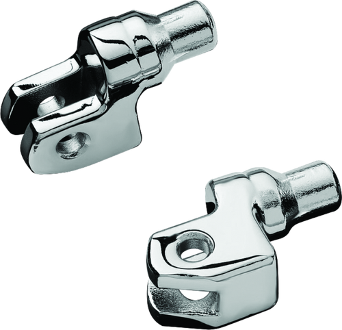 Kuryakyn Tapered Peg Adapter Yamaha Front Chrome - 8810 Photo - Primary
