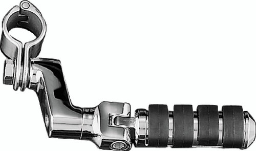 Kuryakyn Small ISO Offset Highway Pegs With 1-1/4inch Clamp Chrome (Pair) - 7998 Photo - Primary
