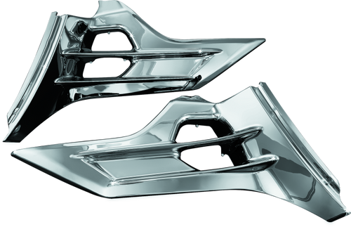 Kuryakyn Louvered Battery Box Covers 12-17 Honda GL1800 Chrome - 7368 Photo - Primary Kuryakyn Louvered Battery Box Covers 12-17 Honda GL1800 Chrome - 7368 Photo - Primary