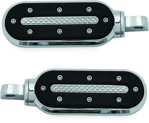 Kuryakyn Heavy Industry Pegs With Adapters Chrome - 7031 Photo - Primary