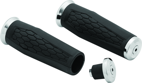 Kuryakyn Hex Grips 7/8inch Universal Chrome - 5928 Photo - Primary