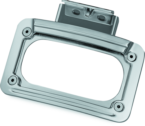 Kuryakyn L.E.D. Curved License Plate Frame Indian Chrome - 5699 Photo - Primary