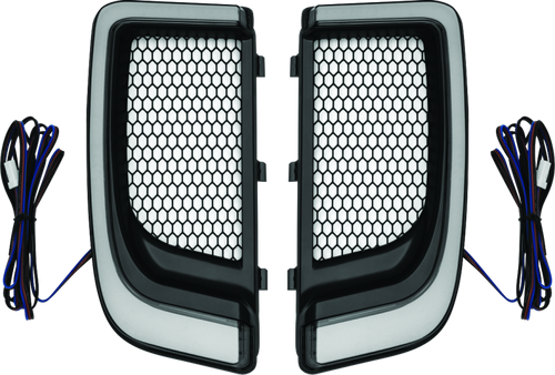 Kuryakyn Tracer Lower Fairing Grill Black - 5064 Photo - Primary