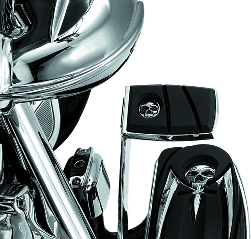 Kuryakyn Zombie Brake Pedal Pad For FL Models Chrome - 4406 Photo - Primary