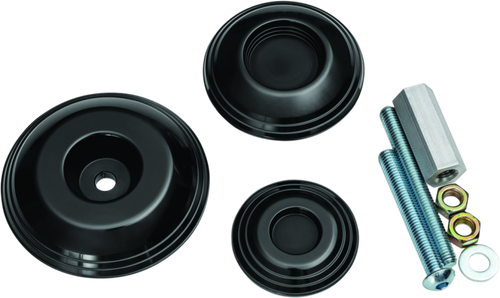 Kuryakyn Lodestar Rear Axle Sliders-BMW-Black - 3805 Photo - Primary