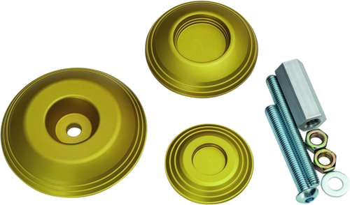 Kuryakyn Lodestar Rear Axle Sliders-BMW-Gold - 3802 Photo - Primary