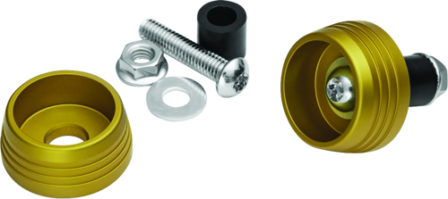 Kuryakyn Lodestar Axle Sliders Gold - 3801 Photo - Primary