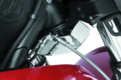Kuryakyn Lower Triple Tree Wind Deflector Chrome - 1946 Photo - Primary Kuryakyn Lower Triple Tree Wind Deflector Chrome - 1946 Photo - Primary