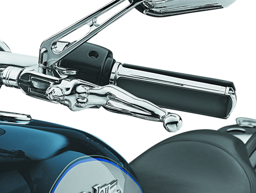 Kuryakyn Silhouette Levers 96-Up Cable Chrome - 1049 Photo - Primary