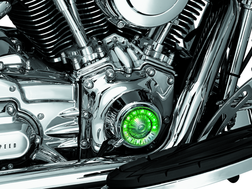 Kuryakyn Tappet Block Accents For Twin Cam Chrome - 8389 Photo - Primary