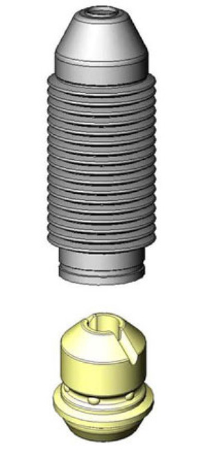 KYB Shocks & Struts Strut Boots Front AUDI TT (Exc. Quattro) 2000-06 AUDI TT (Quattro) 2000-06 VOLKS - SB123 Photo - Primary