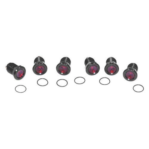 Letric Lighting Royal Flush Mount 9-16in Black/Red - LLC-RFSB Photo - Primary