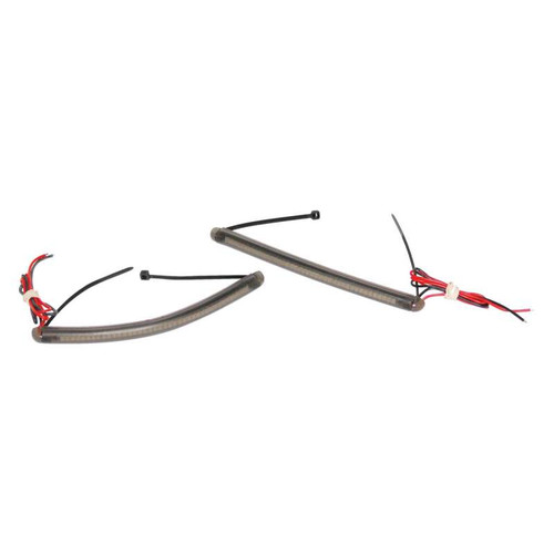 Letric Lighting Forktube Turn Signal Strips Unv Amber - LLC-AFTL Photo - Primary