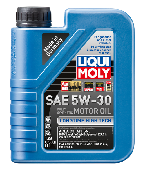 LIQUI MOLY 1L Longtime High Tech Motor Oil SAE 5W30 - 2038 Photo - Primary