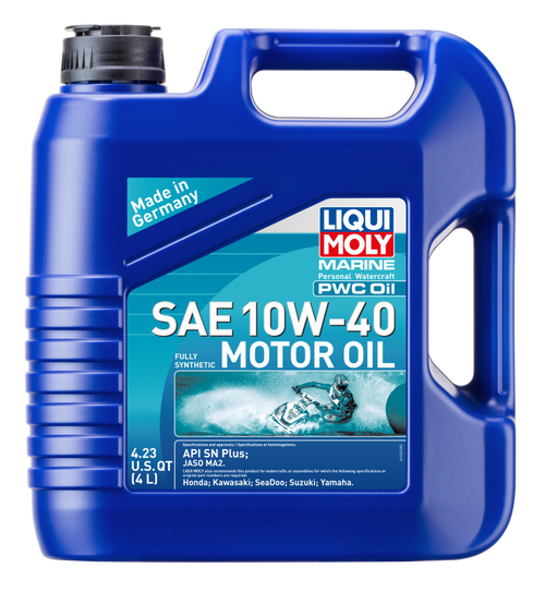 LIQUI MOLY 4L Marine PWC Motor Oil SAE 10W40 - 20530 Photo - Primary