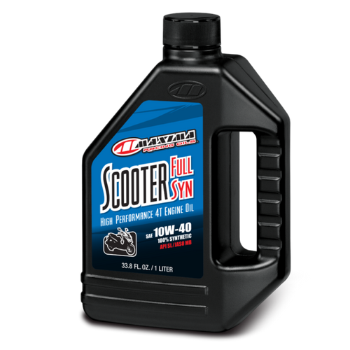 Maxima Scooter 4T Full Synthetic 10W40 Engine Oil - 1L - 30-50901 User 1