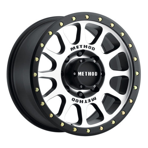 Method MR305 NV 17x8.5 0mm Offset 8x170 130.81mm CB Machined/Black Street Loc Wheel - MR30578587300 Photo - Primary
