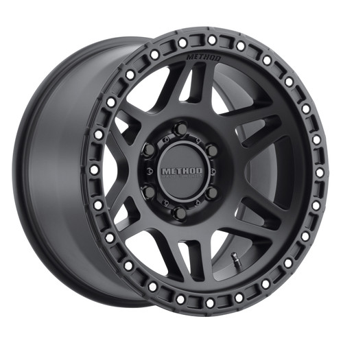 Method MR312 18x9 +18mm Offset 6x5.5 106.25mm CB Matte Black Wheel - MR31289060518 Photo - Primary
