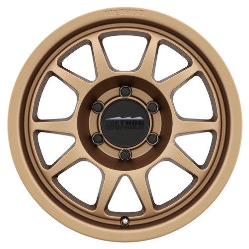Method MR702 17x8.5 0mm Offset 6x5.5 106.25mm CB Method Bronze Wheel - MR70278560900 Photo - Primary