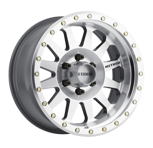 Method MR304 Double Standard 20x10 -18mm Offset 6x5.5 108mm CB Machined/Clear Coat Wheel - MR30421060318N Photo - Primary
